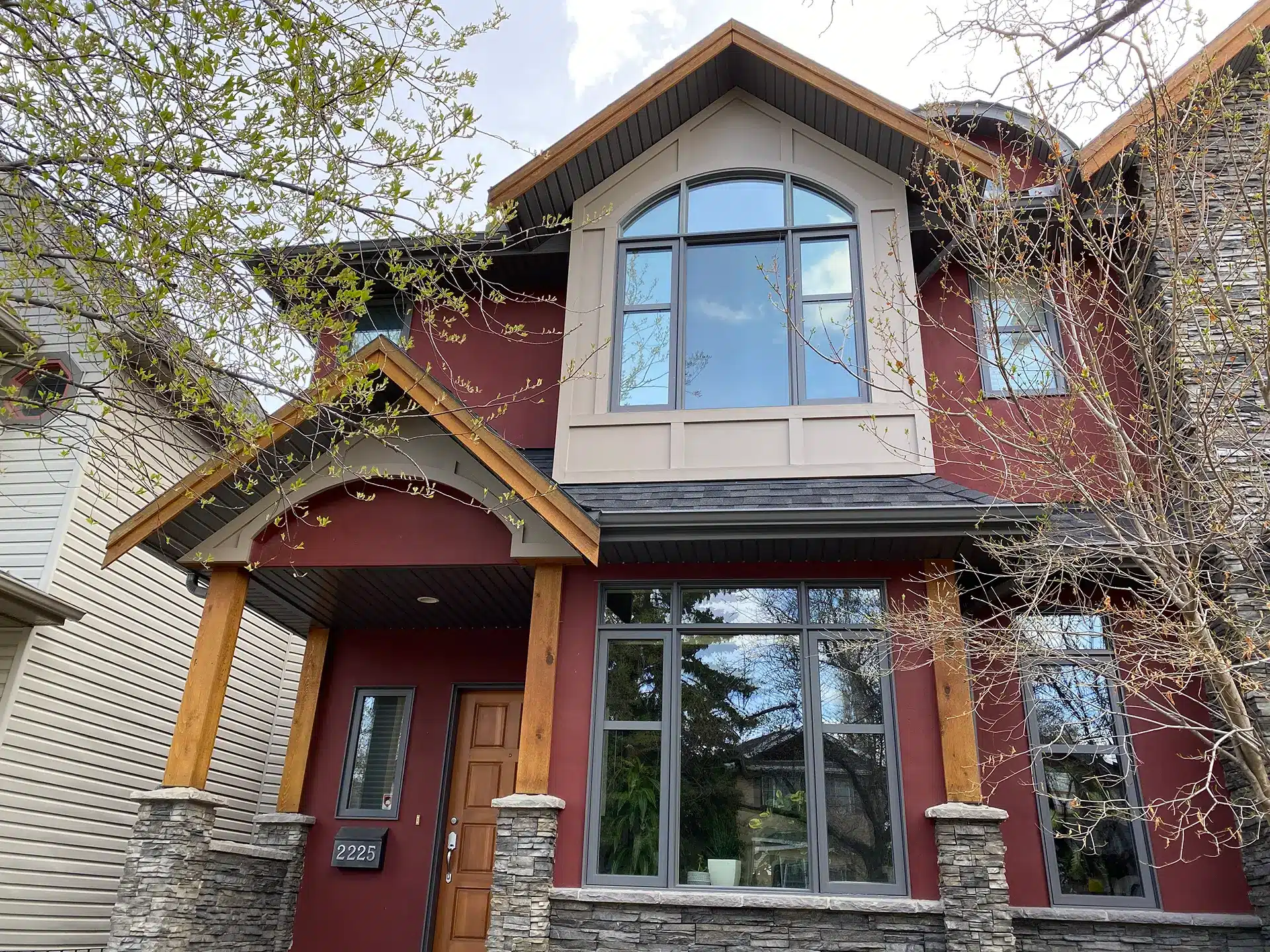 Doors, trim and railings — Neighbourhood Painters Calgary