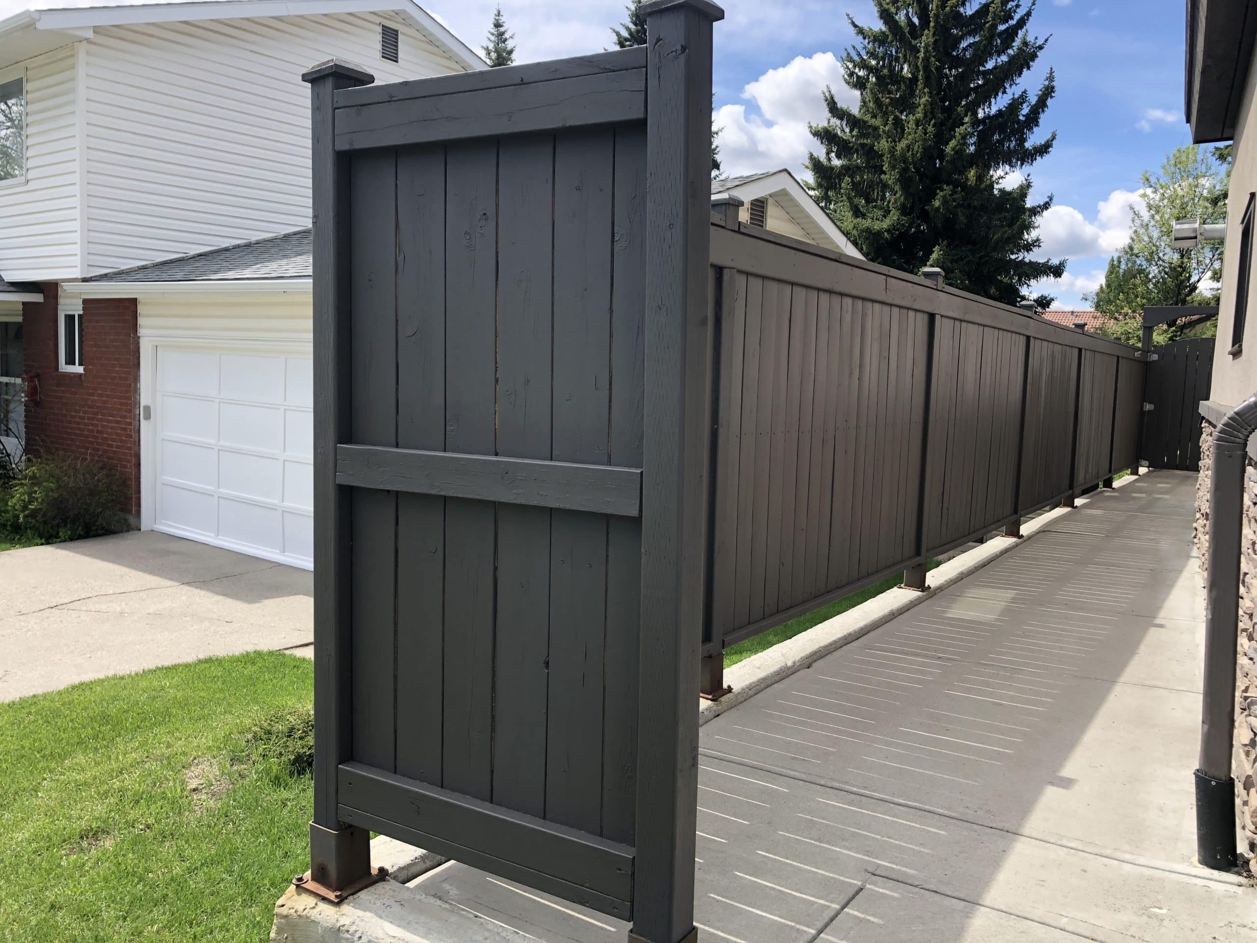 Fences and decks — Neighbourhood Painters Calgary